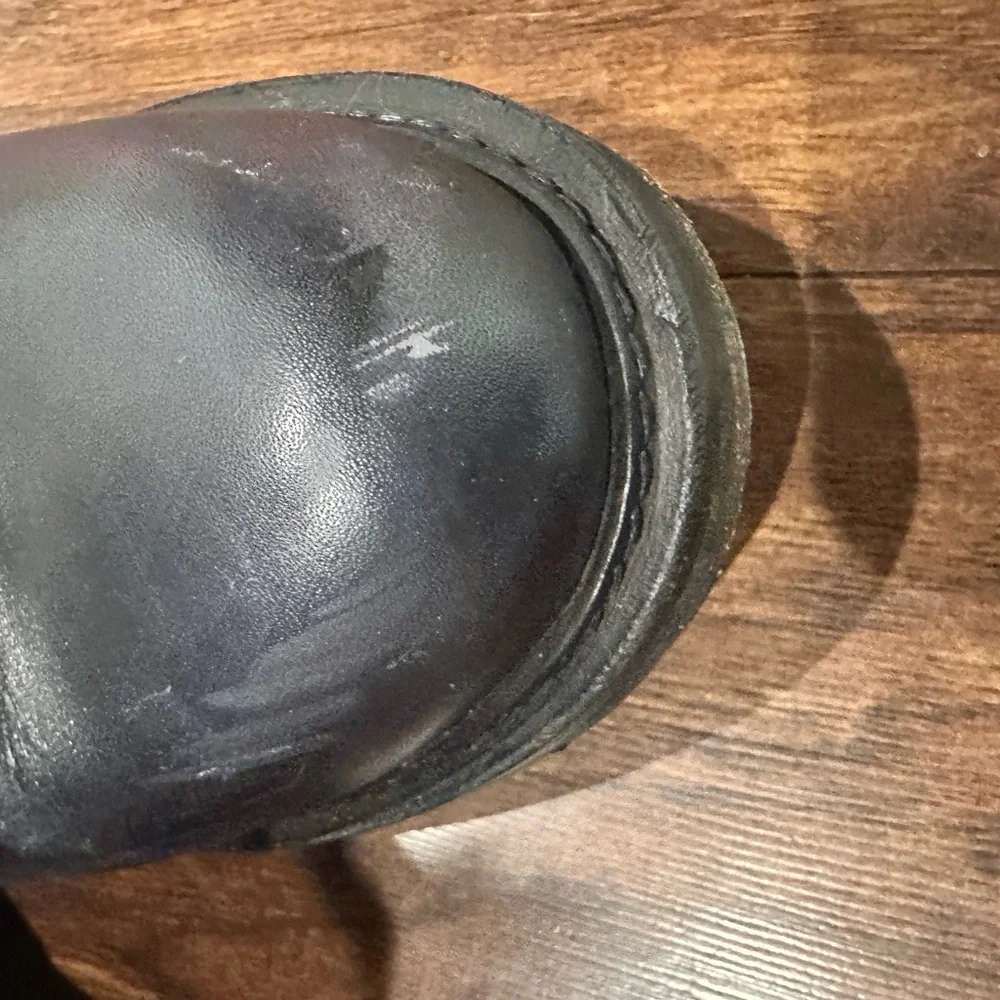 VINTAGE FOUNDRY CO Women's Jenny Riding Leather Boot Black US 8 M EU 38.5 UK 6